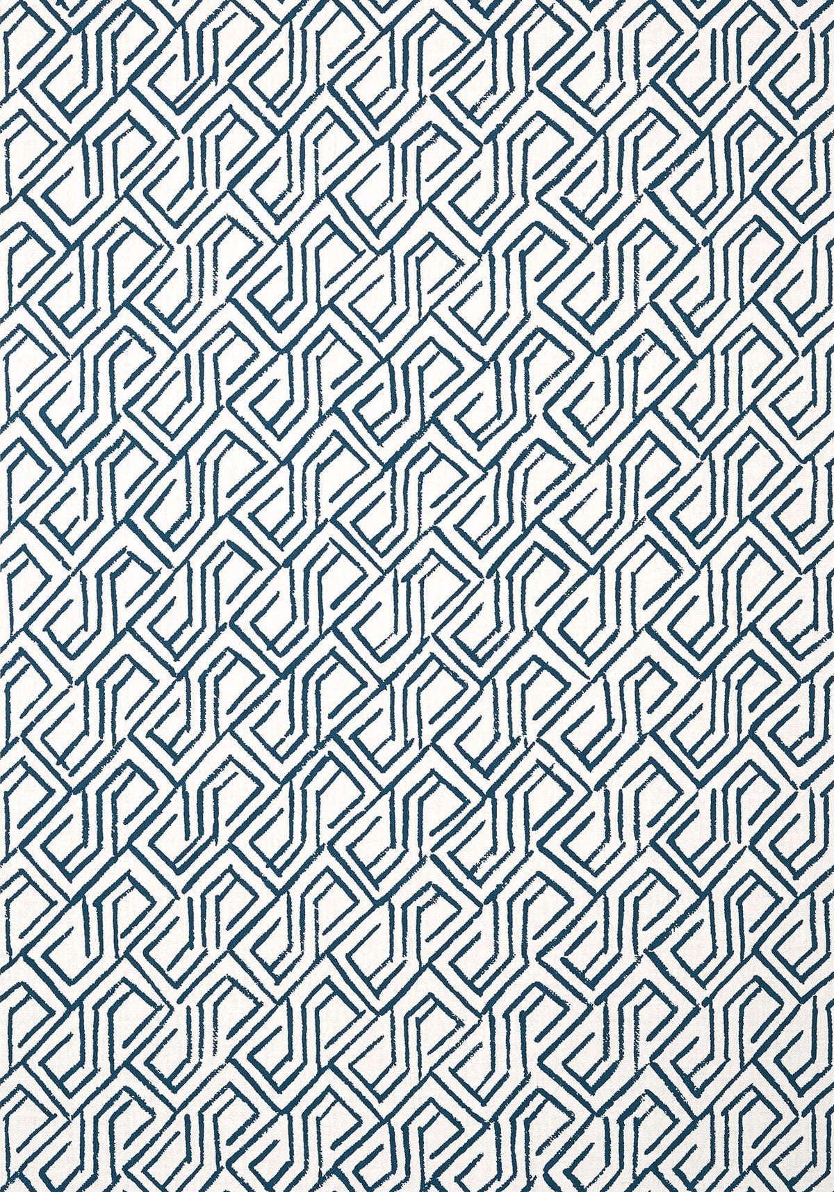 Thibaut Modern Resource 3 Tortona Wallpaper - Navy & White