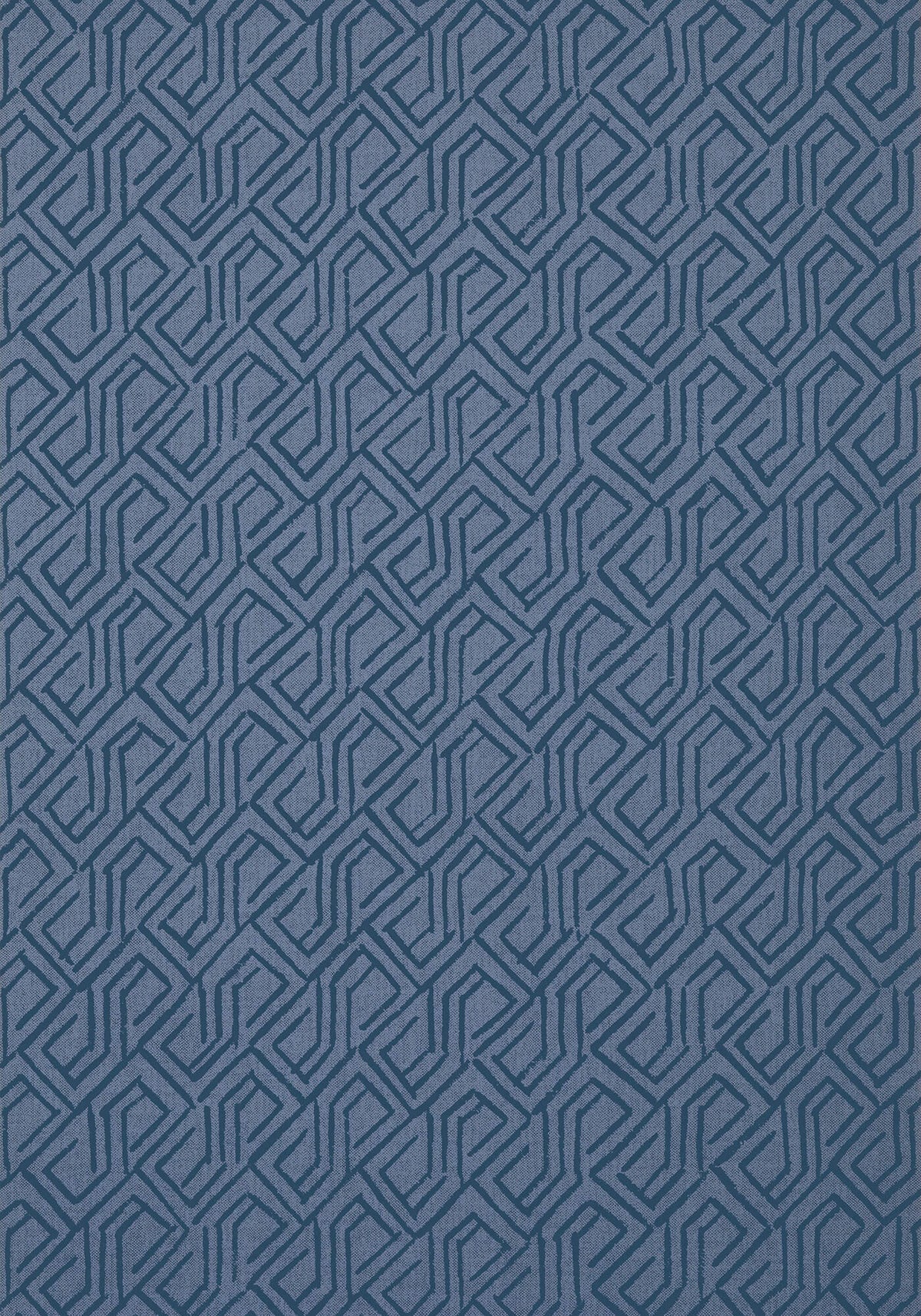 Thibaut Modern Resource 3 Tortona Wallpaper - Navy Blue