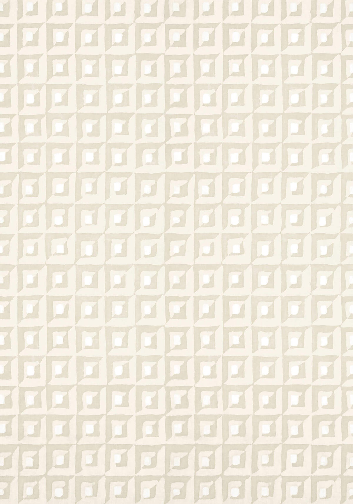 Thibaut Modern Resource 3 Square Dance Wallpaper Sample - Beige