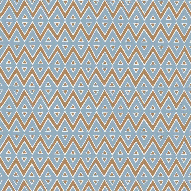 Thibaut Mesa Tiburon Wallpaper - Spa Blue