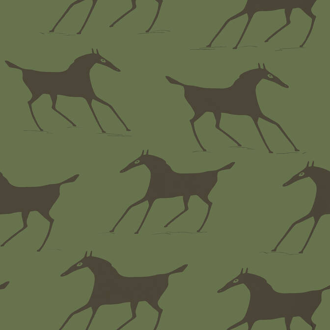 Thibaut Mesa Marlborough Downs Wallpaper - Green