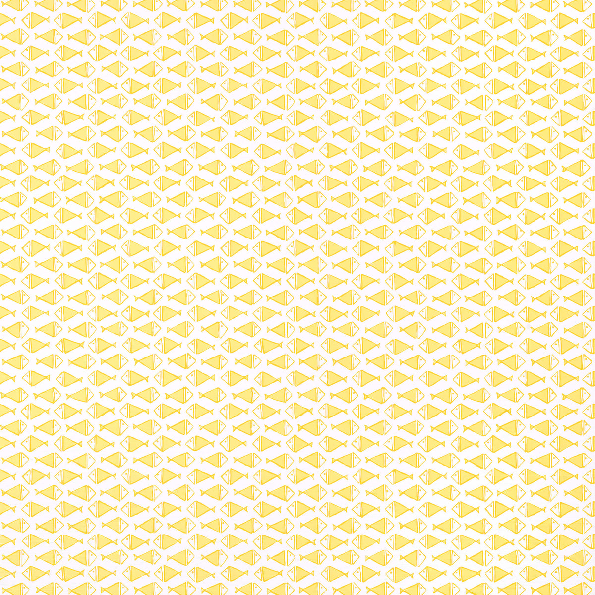 Thibaut Pavilion Pisces Wallpaper - Yellow
