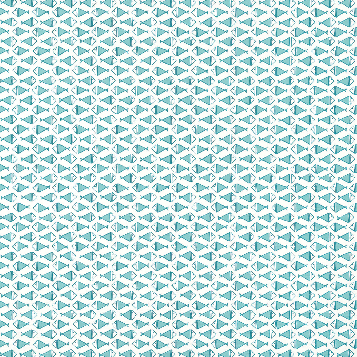 Thibaut Pavilion Pisces Wallpaper - Turquoise