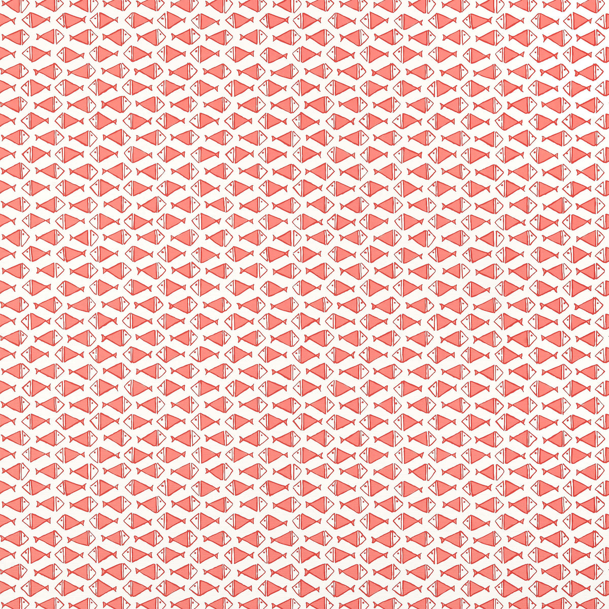 Thibaut Pavilion Pisces Wallpaper - Coral