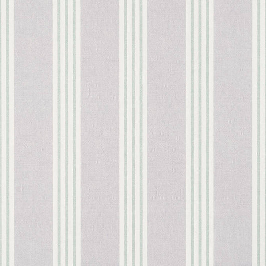 Thibaut Pavilion Canvas Stripe Wallpaper - Lavender