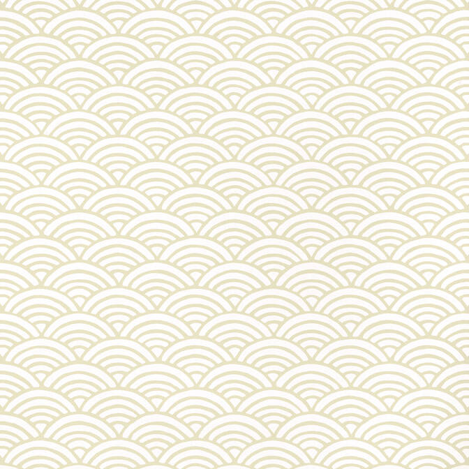 Thibaut Pavilion Maris Wallpaper - Beige