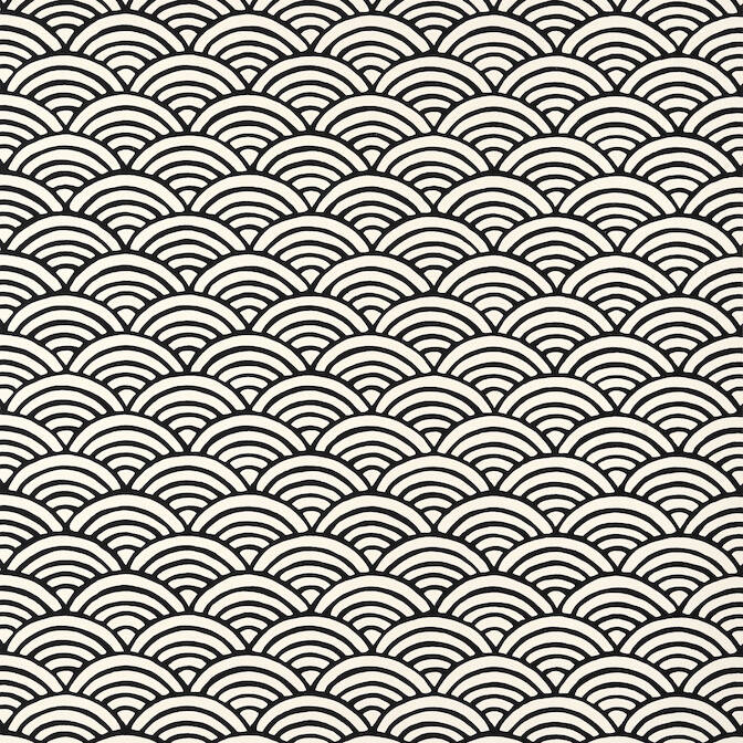 Thibaut Pavilion Maris Wallpaper - Black