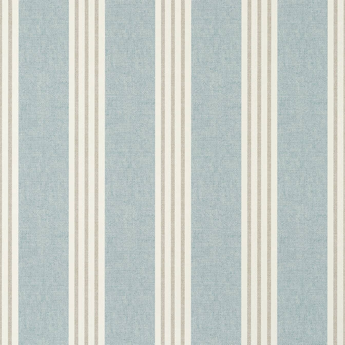 Thibaut Pavilion Canvas Stripe Wallpaper - Mineral