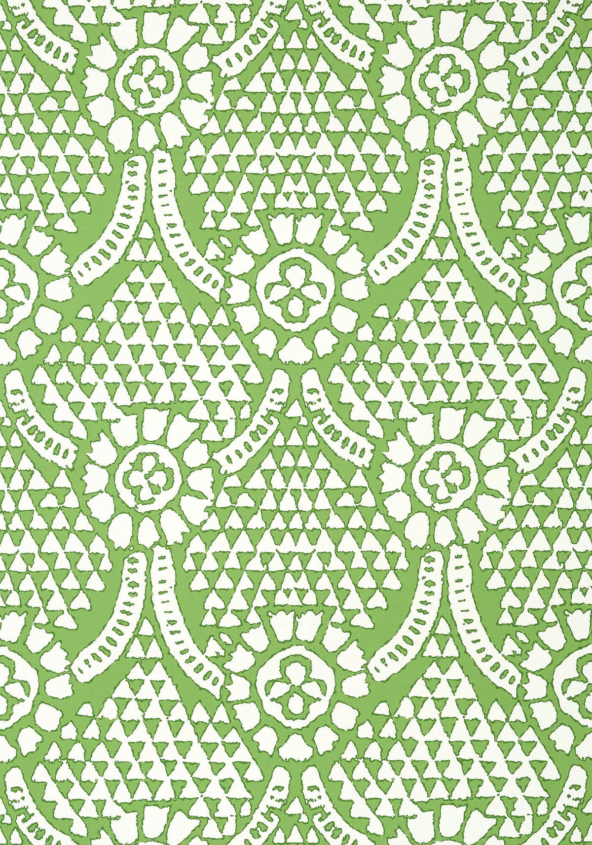 Thibaut Canopy Chamomile Wallpaper - Green