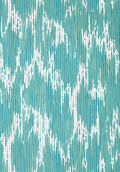 Thibaut Eden Maverick Wallpaper - Spa Blue