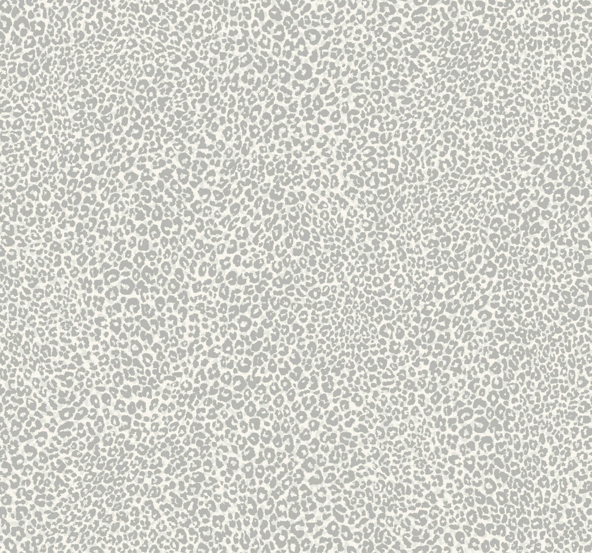 Animal Print Leopard Light Grey Peel and Stick Vinyl Wallpaper