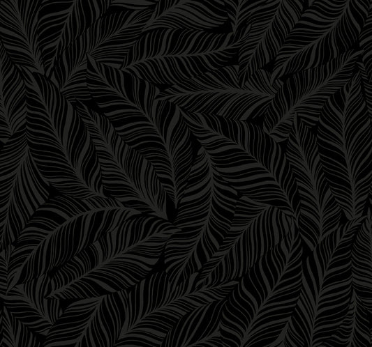Tropics Resource Library Rainforest Canopy Wallpaper - Black