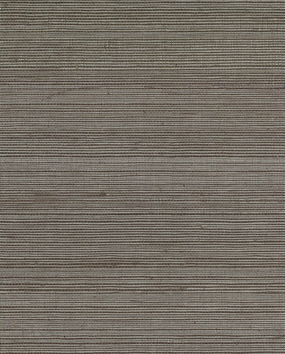 York Grasscloth Resource Library Sisal Wallpaper Sample - Gray Metallic