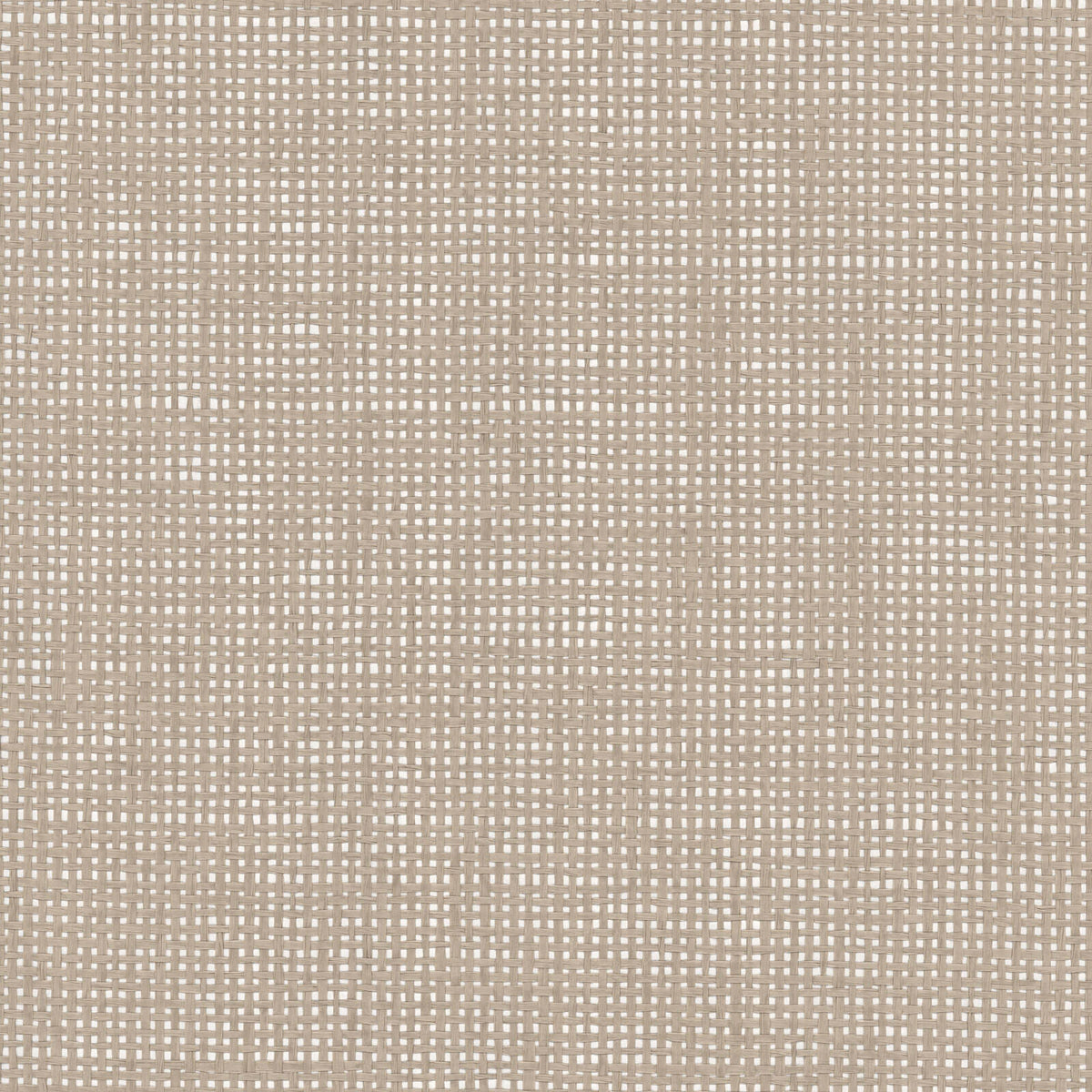 York Grasscloth Resource Library Woven Crosshatch Wallpaper - Beige