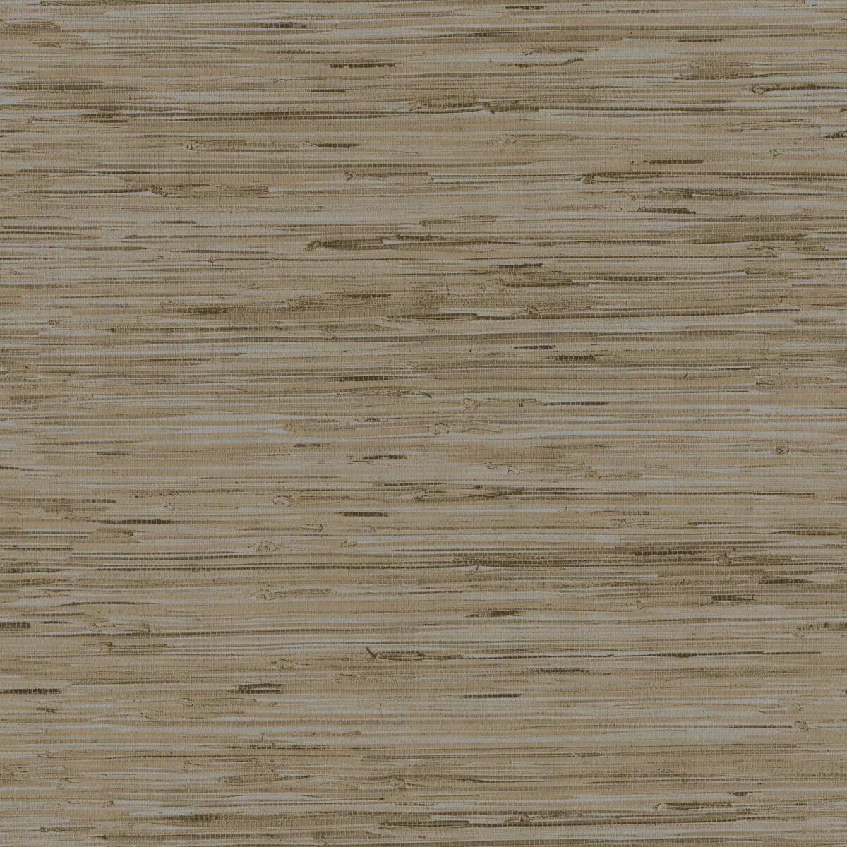 York Grasscloth Resource Library Lustrous Grasscloth Wallpaper - Metallic Brown