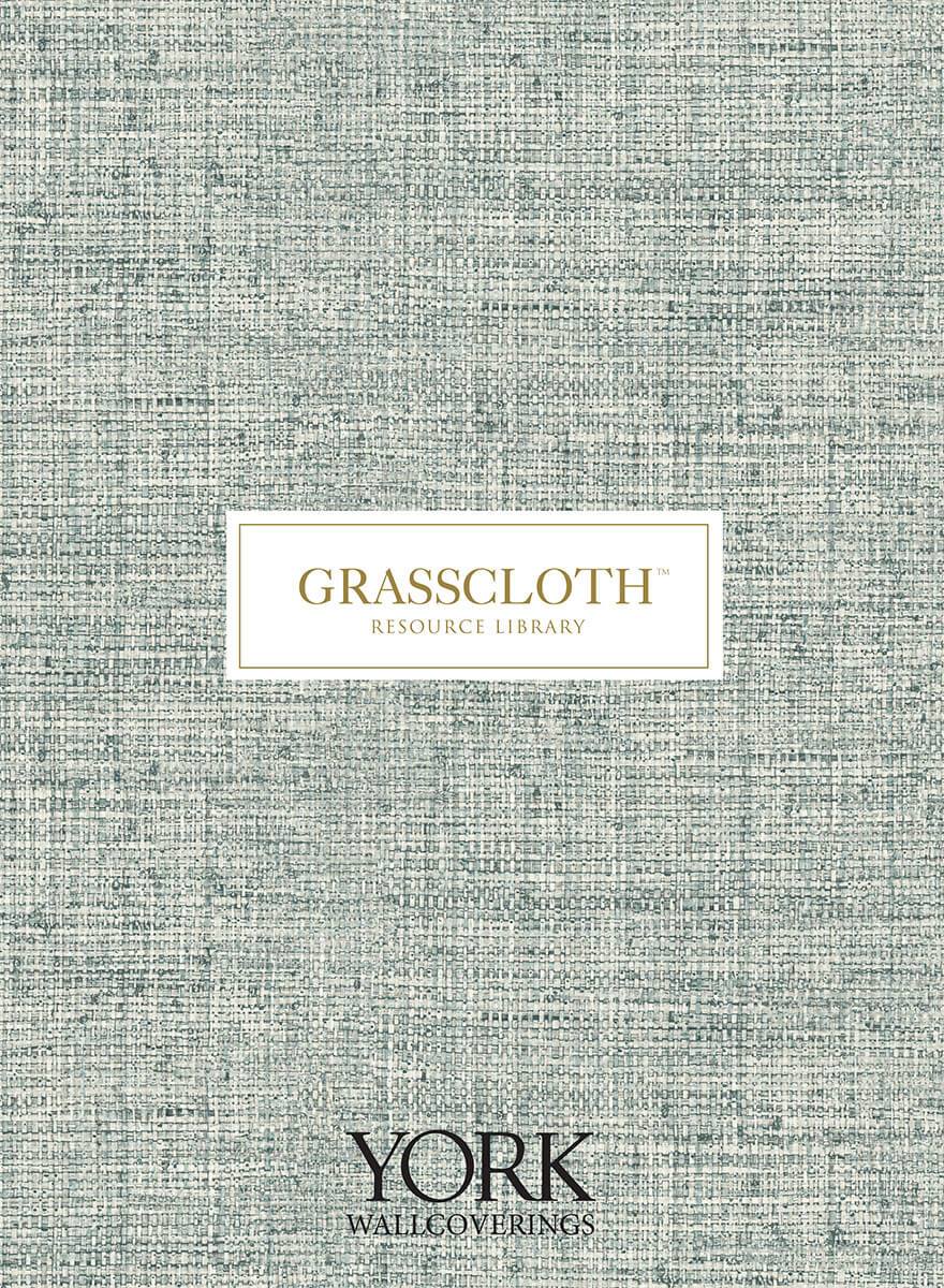 York Grasscloth Resource Library Lustrous Grasscloth Wallpaper - Beige