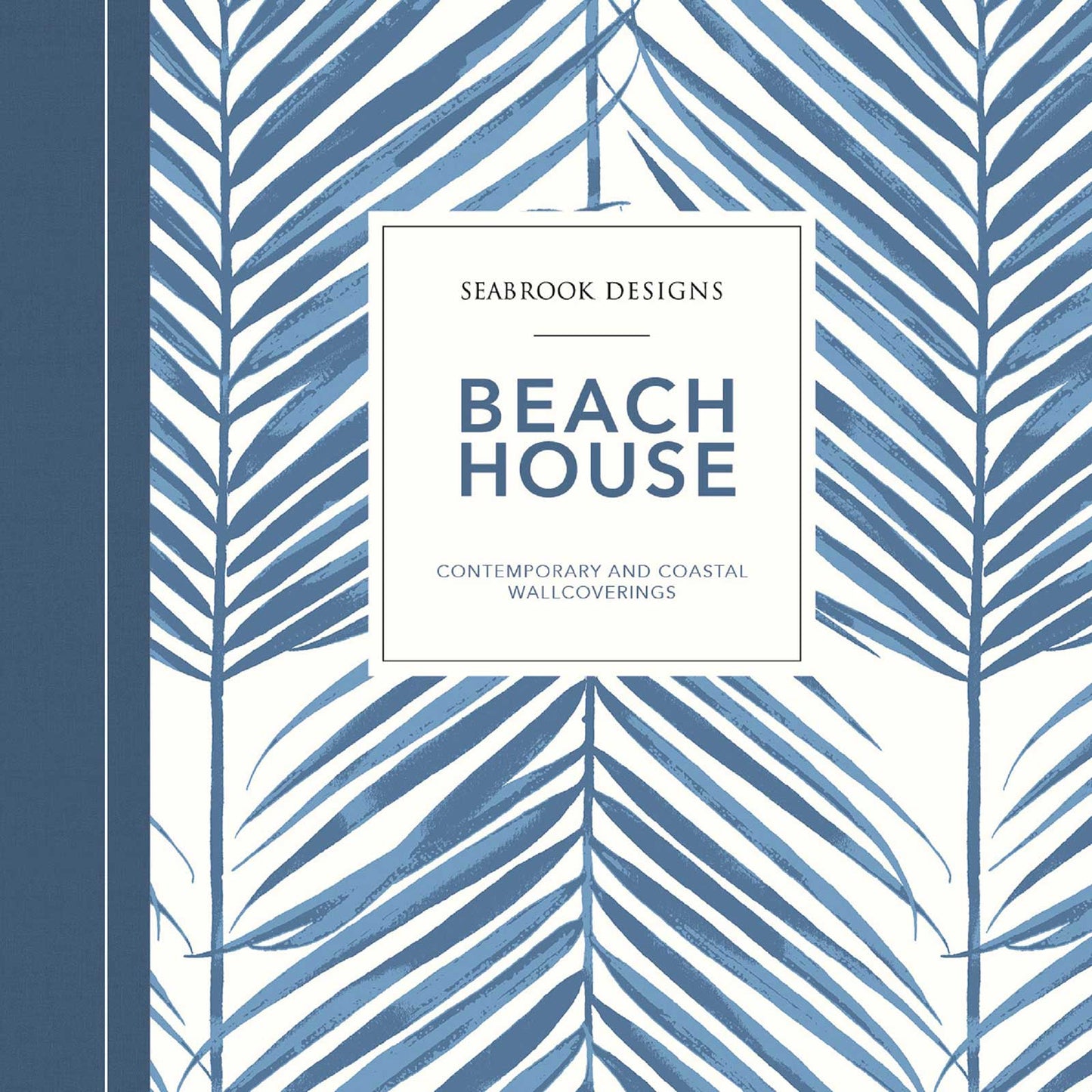 Seabrook Beach House Picnic Plaid Wallpaper - Coastal Blue