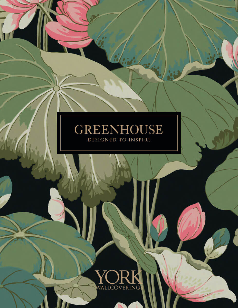 York Wallcoverings Greenhouse Wallpaper Collection