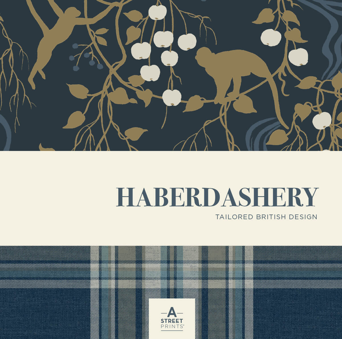 A-Street Prints Haberdashery Wallpaper Collection