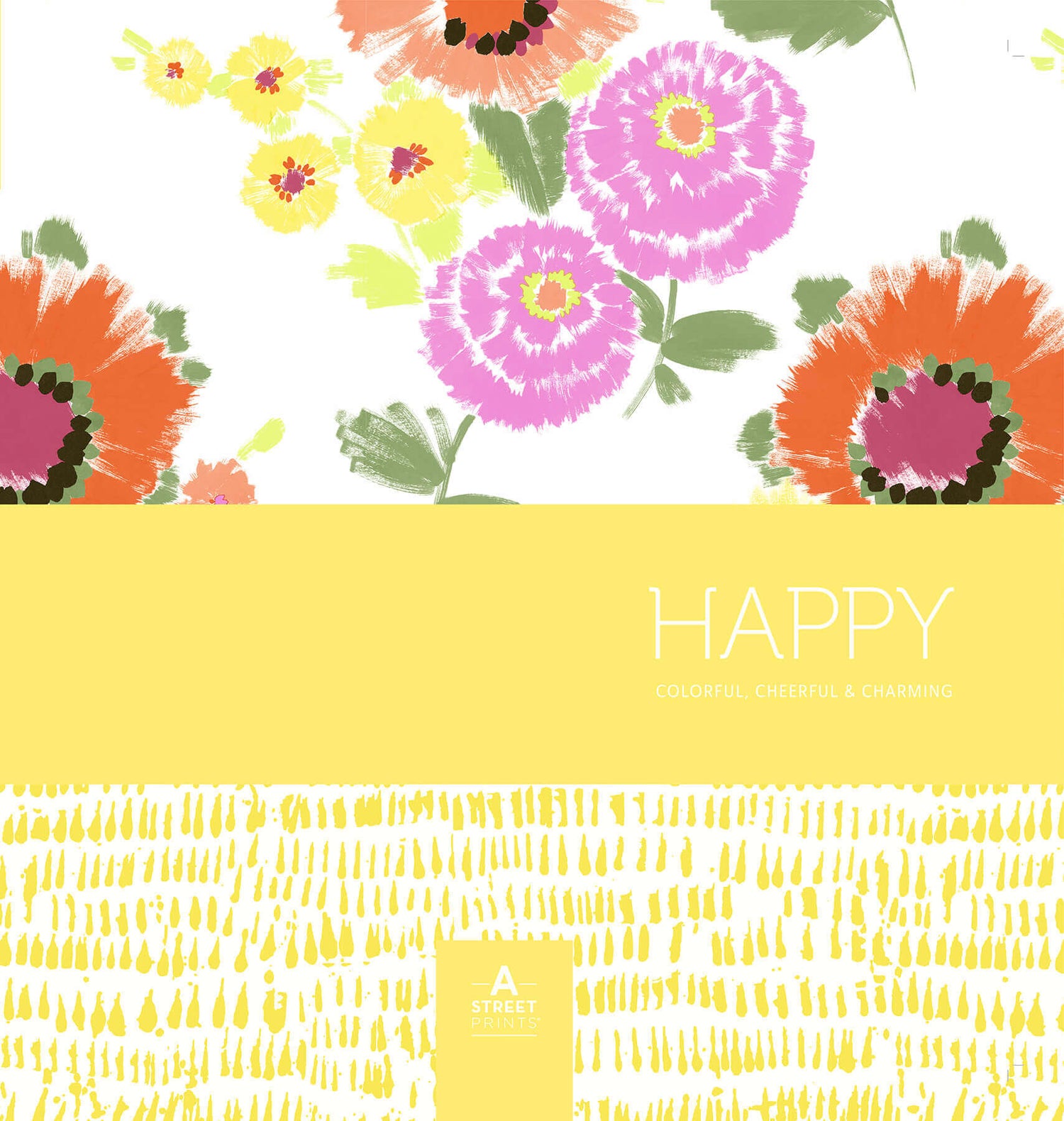 A-Street Prints Happy Wallpaper Collection