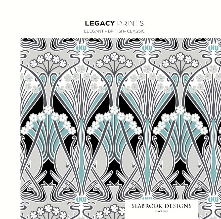 Seabrook Designs Legacy Prints Wallpaper Collection