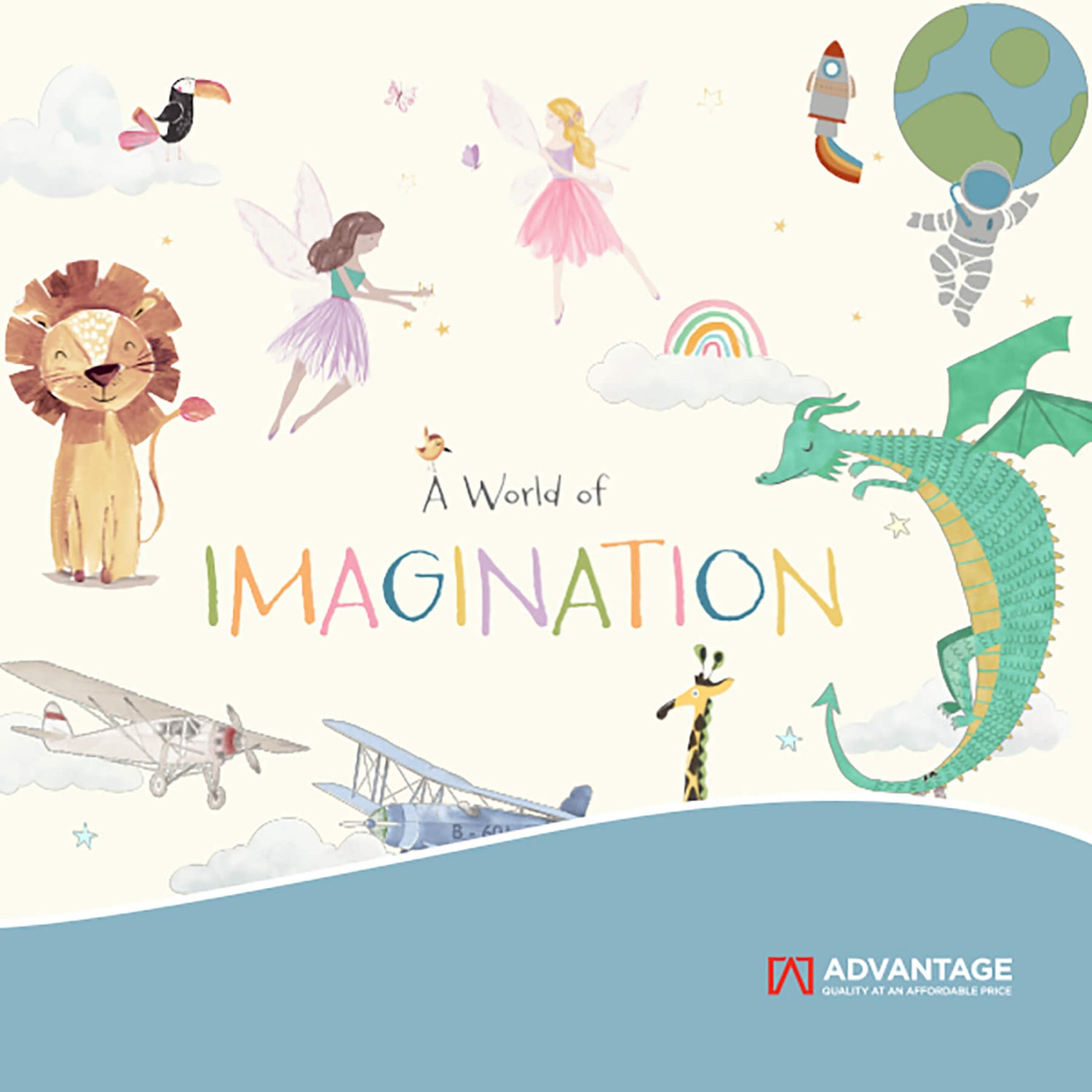 Advantage A World of Imagination Kids Wallpaper Collection