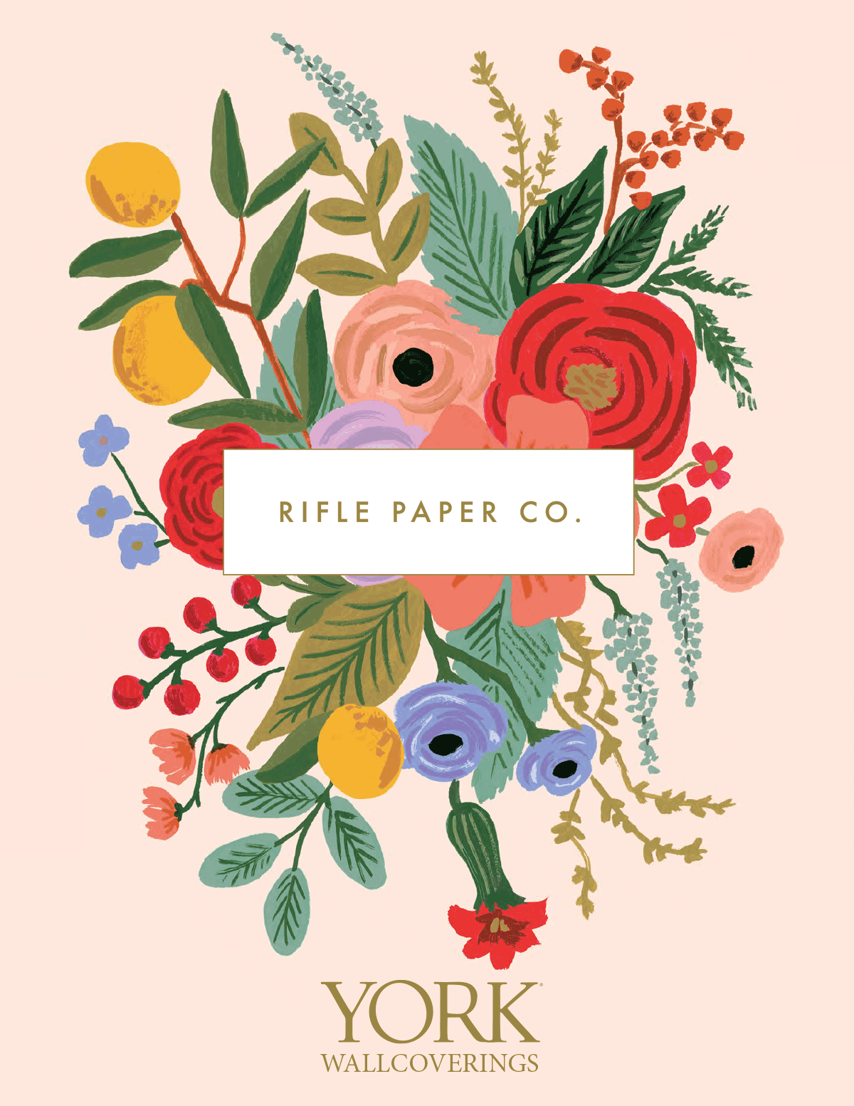 Rifle Paper Co. First Edition Wallpaper Collection