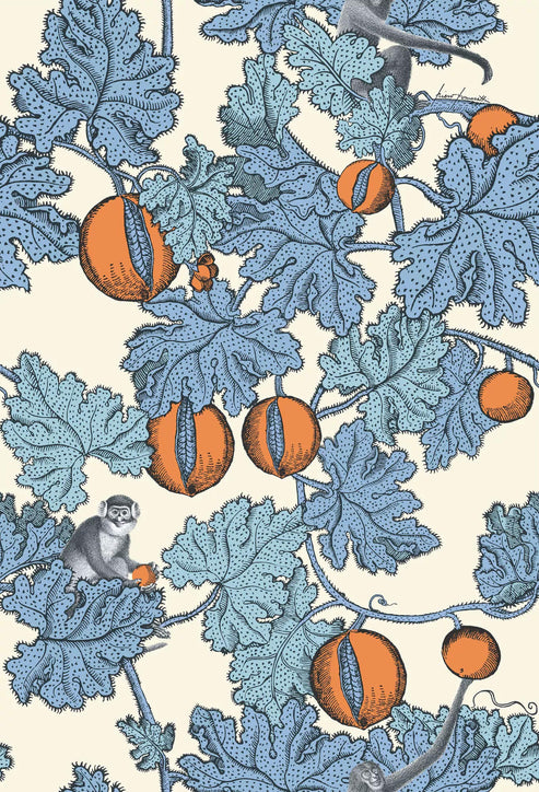 114/1003.CS.0 Cole & Son Frutto Proibito Wallpaper - Hyacinth & Orange