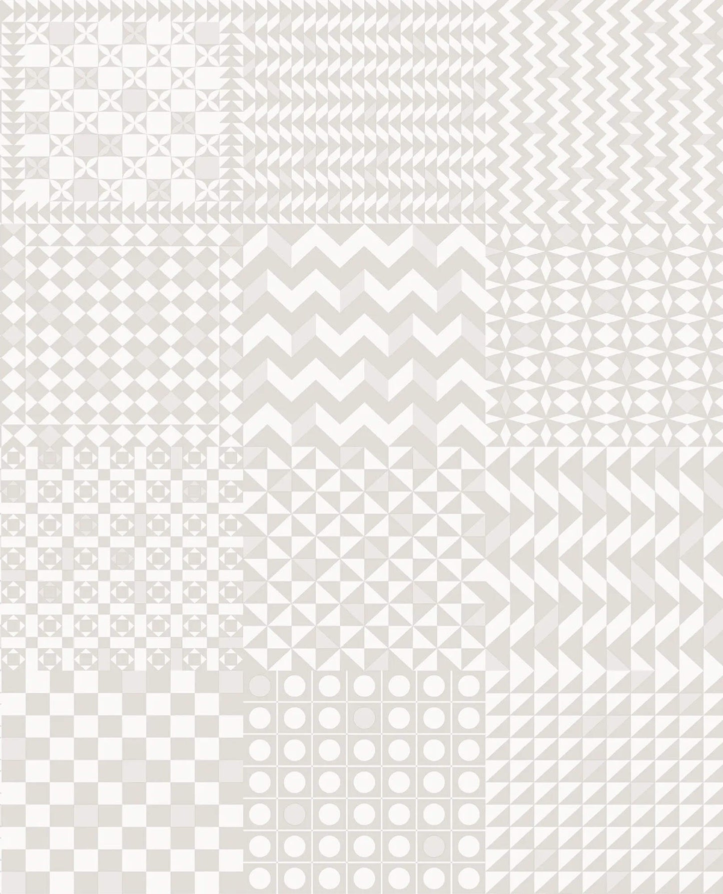 Cole & Son Fornasetti Senza Tempo II Geometrico Wallpaper - Mica