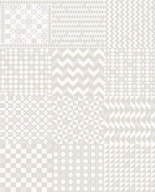 Cole & Son Fornasetti Senza Tempo II Geometrico Wallpaper - Mica