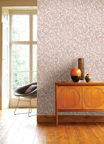 A-Street Prints Revival Zulma Wallpaper - Pink