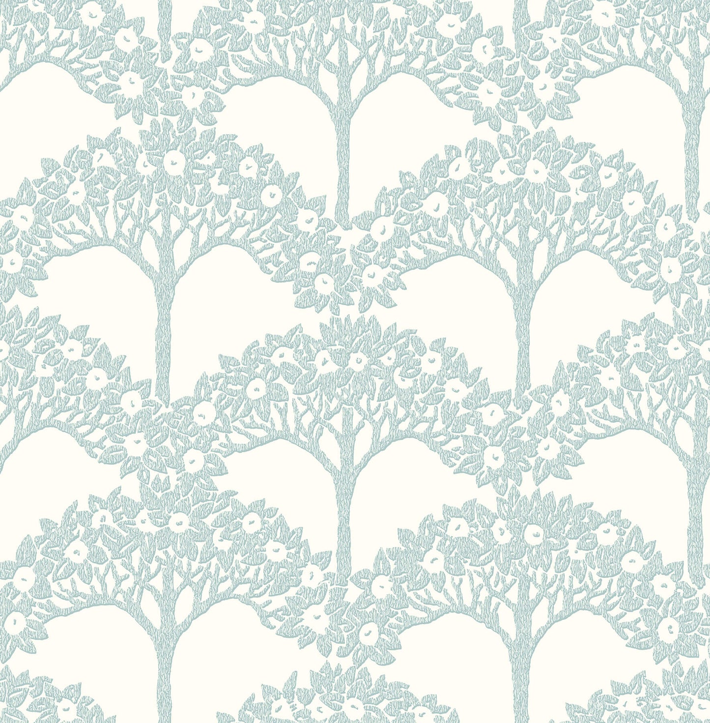 A-Street Prints Revival Dawson Wallpaper - Turquoise