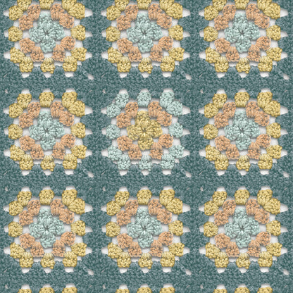 Chesapeake Thoreau Maud Crochet Wallpaper - Teal