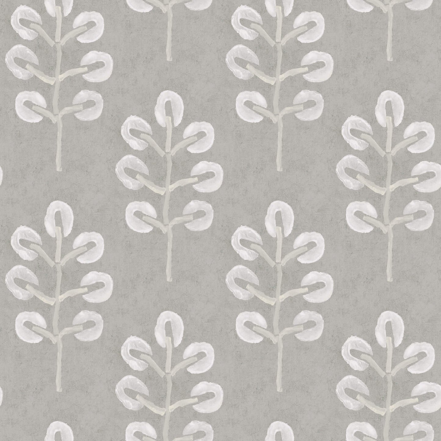 Chesapeake Thoreau Plum Tree Wallpaper - Grey