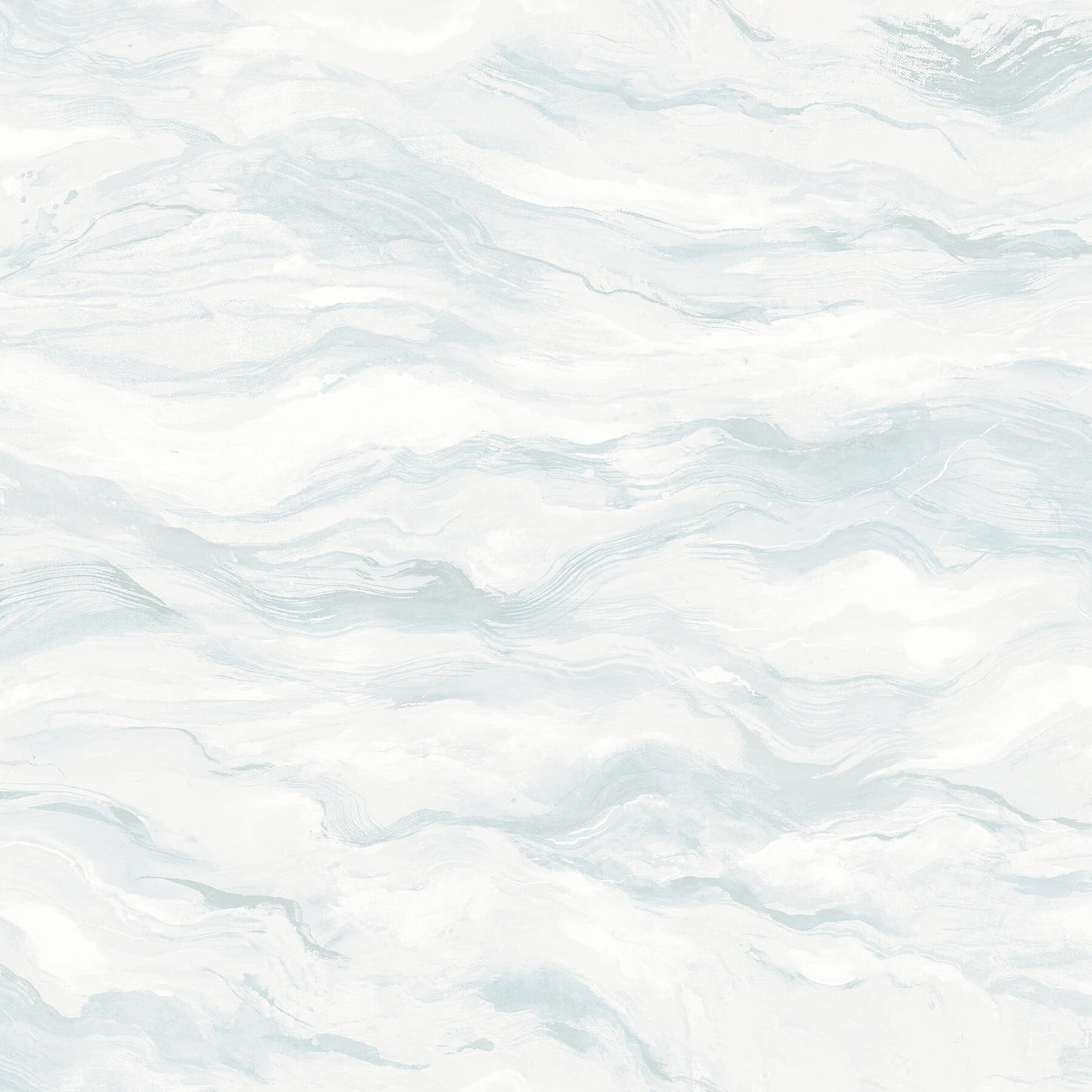 Chesapeake Thoreau Cirrus Wave Wallpaper - Blue