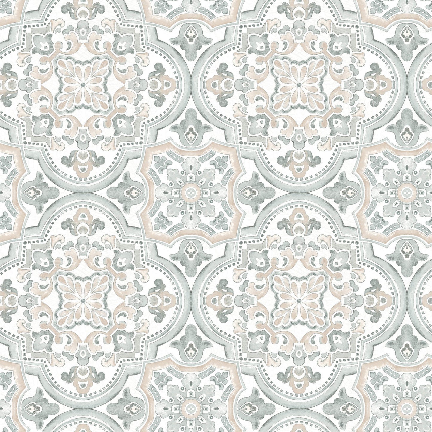 Chesapeake Thoreau Concord Wallpaper - Coral