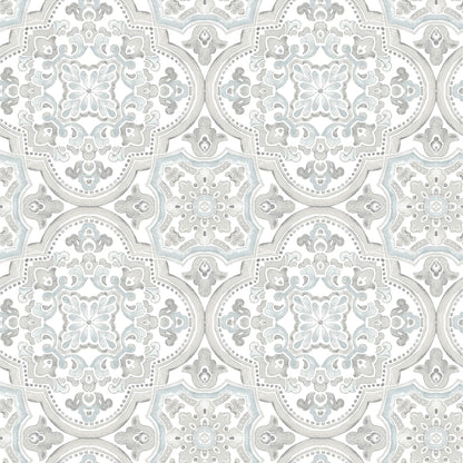 Chesapeake Thoreau Concord Wallpaper - Aqua