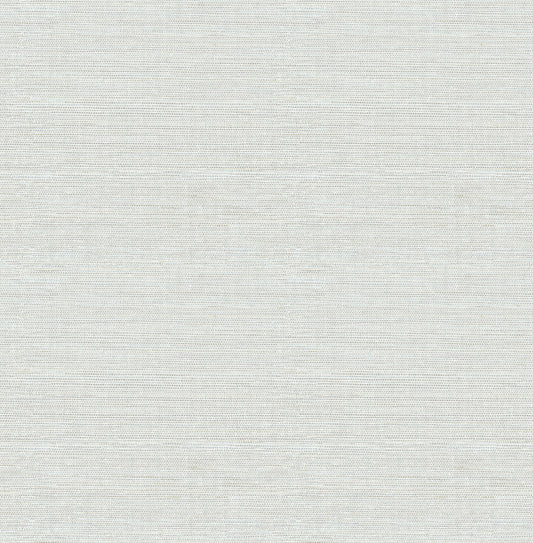 Chesapeake Thoreau Agave Faux Grasscloth Wallpaper - Sky Blue