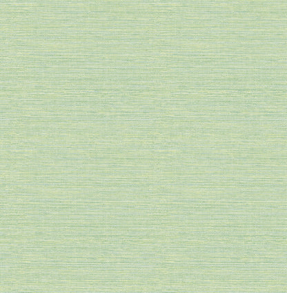 Chesapeake Thoreau Agave Faux Grasscloth Wallpaper - Green