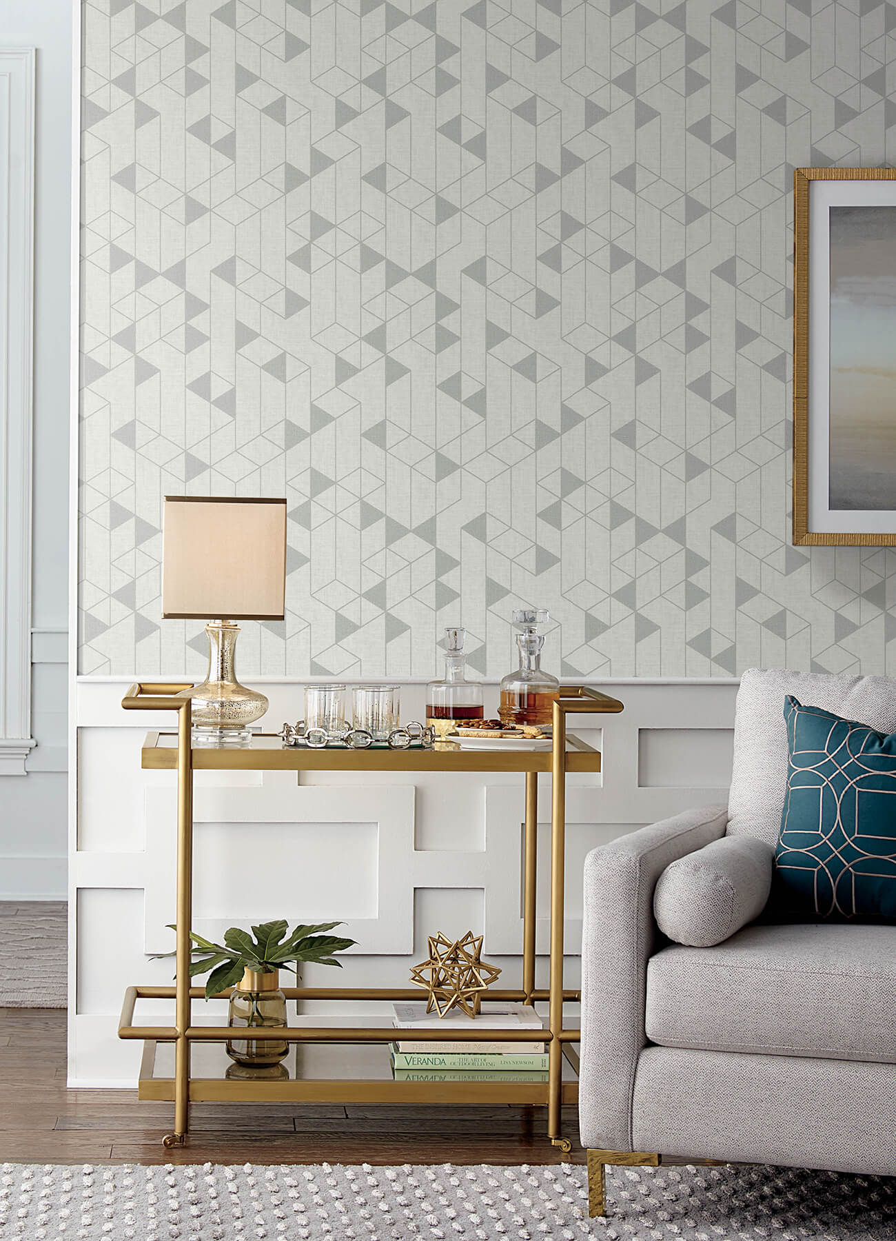 4034-26771 Scott Living Fairbank Wallpaper Silver Linen – US