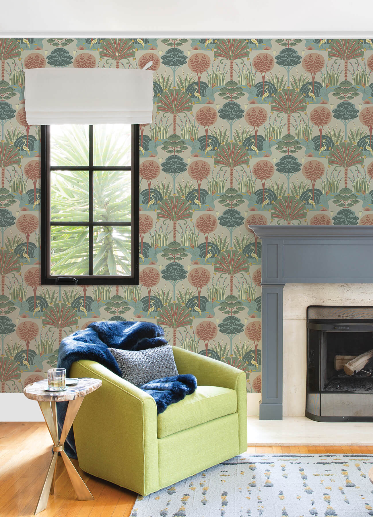 Scott Living III Mandeville Wallpaper - Pastel