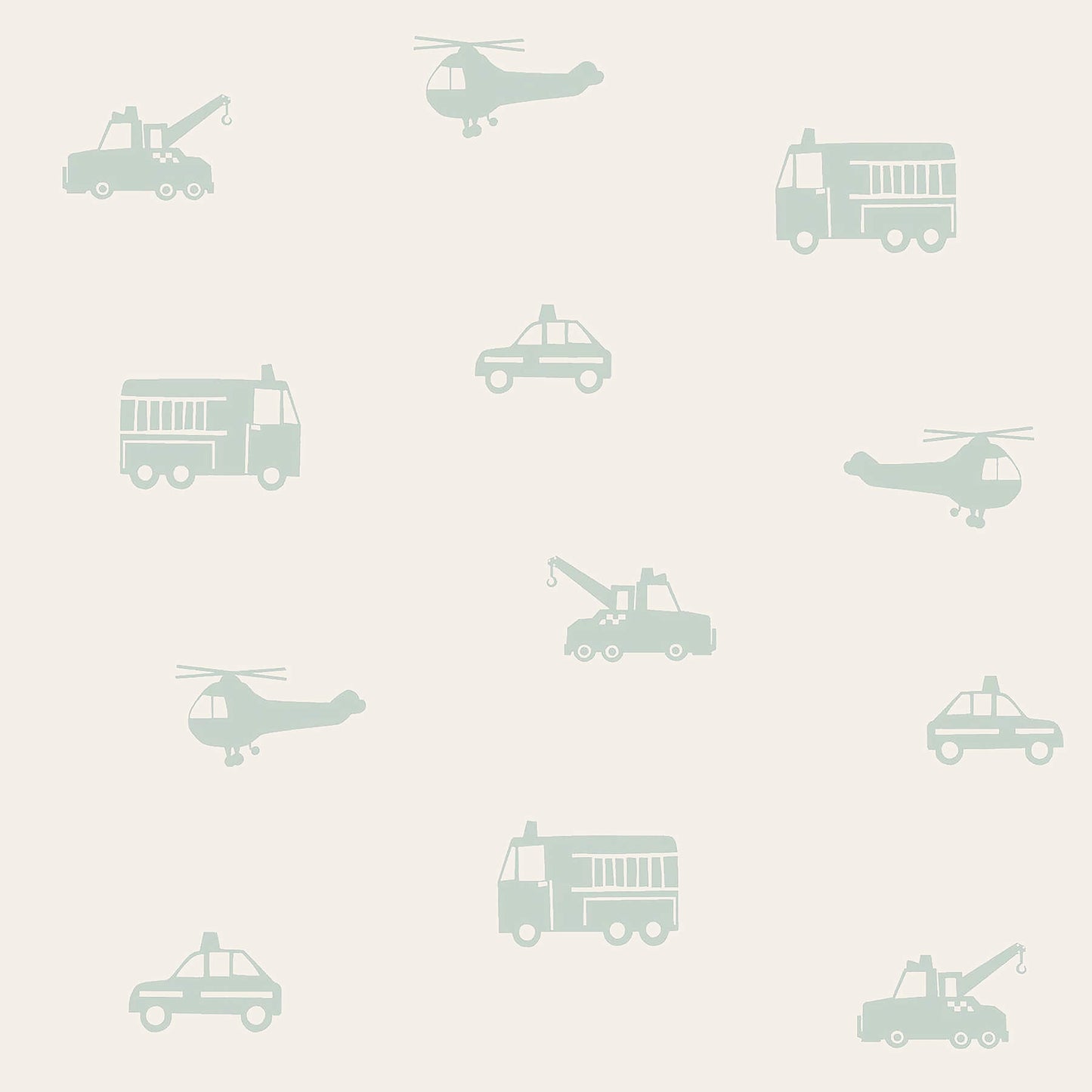 Chesapeake Fable Briony Vehicles Wallpaper - Sage