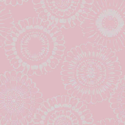 Chesapeake Fable Sonnet Floral Wallpaper - Pink