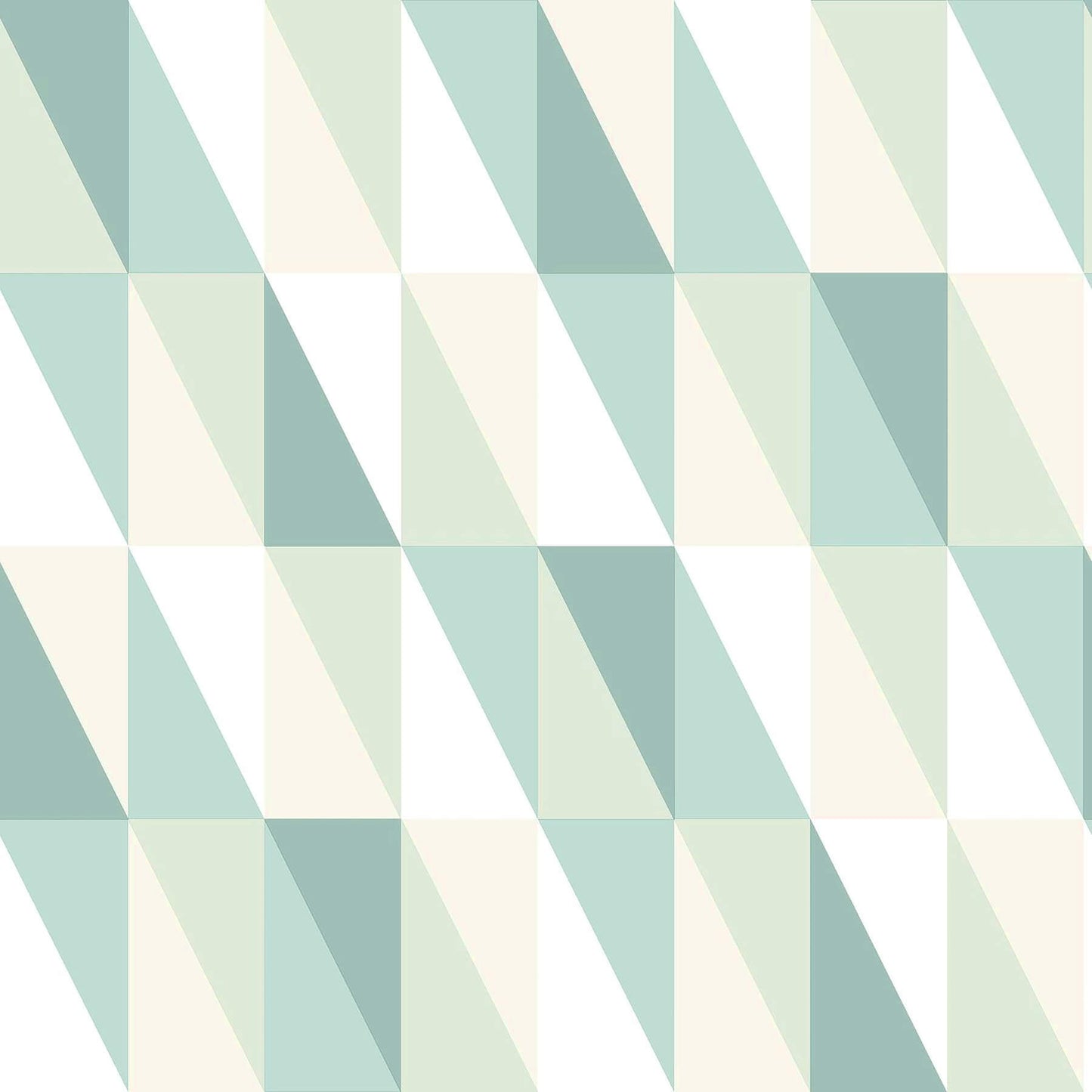 Chesapeake Fable Inez Geometric Wallpaper - Teal