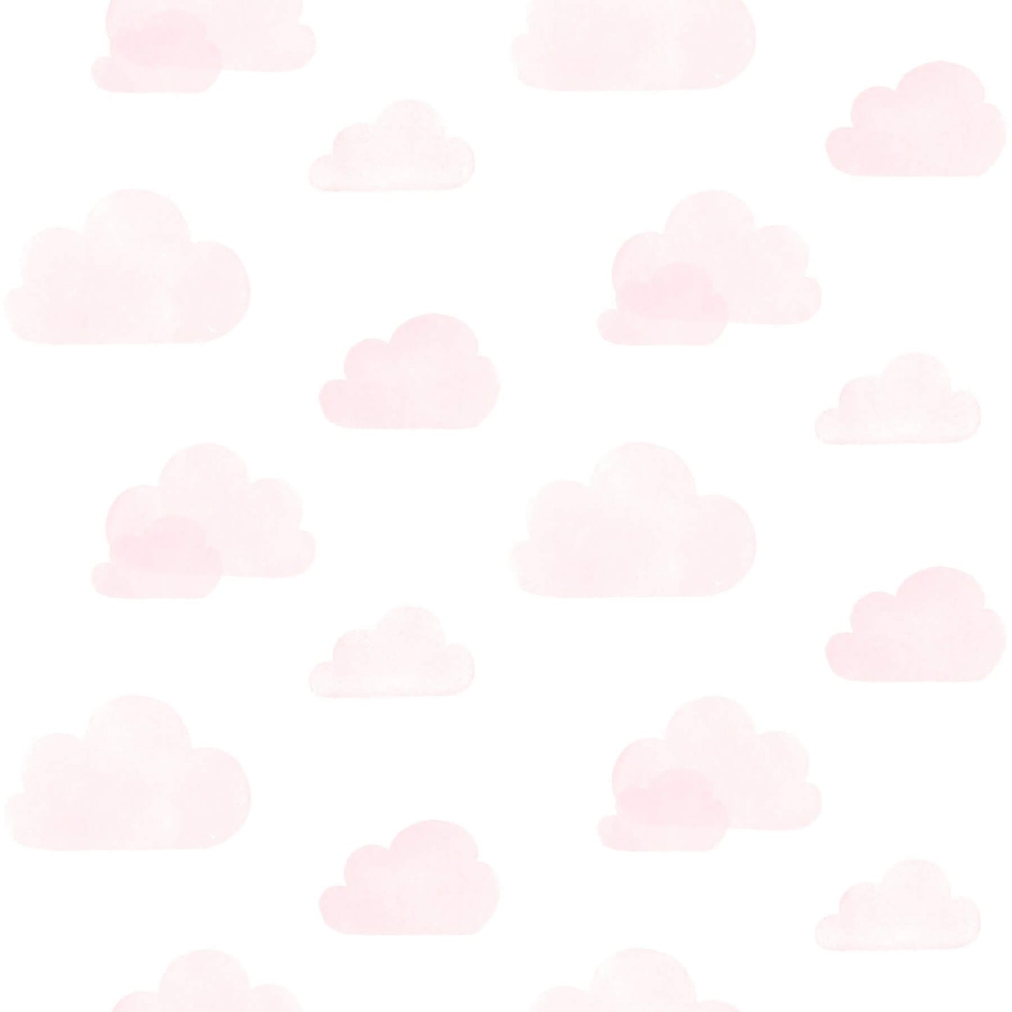 Chesapeake Fable Irie Clouds Wallpaper - Pink