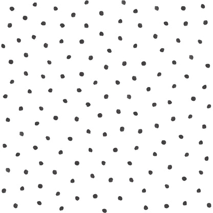 Chesapeake Fable Pixie Dots Wallpaper - Black