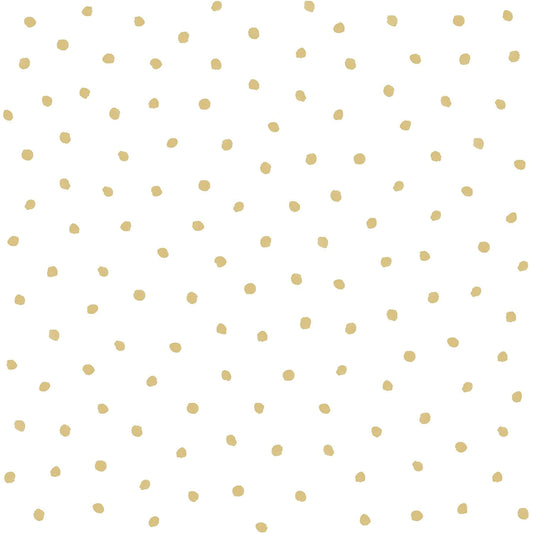 Chesapeake Fable Pixie Dots Wallpaper - Gold