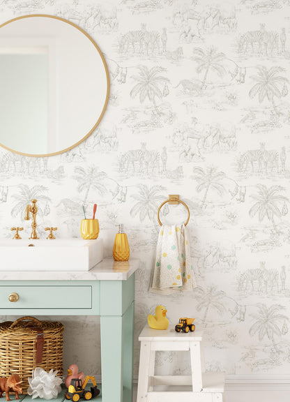 Chesapeake Fable Boheme Animals Wallpaper - Platinum