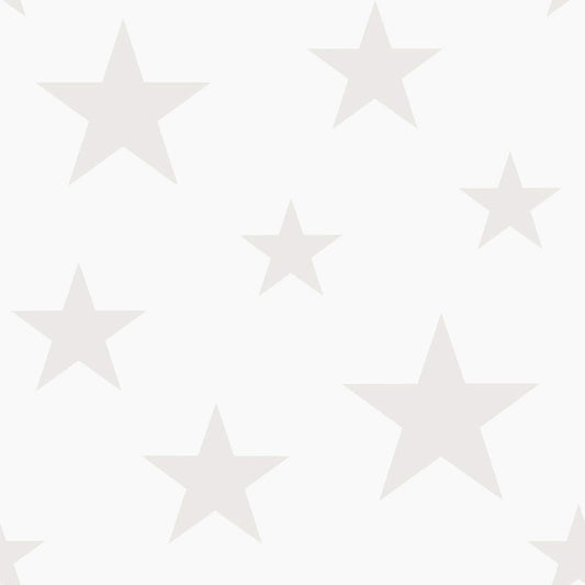 Chesapeake Fable Amira Stars Wallpaper - Cream