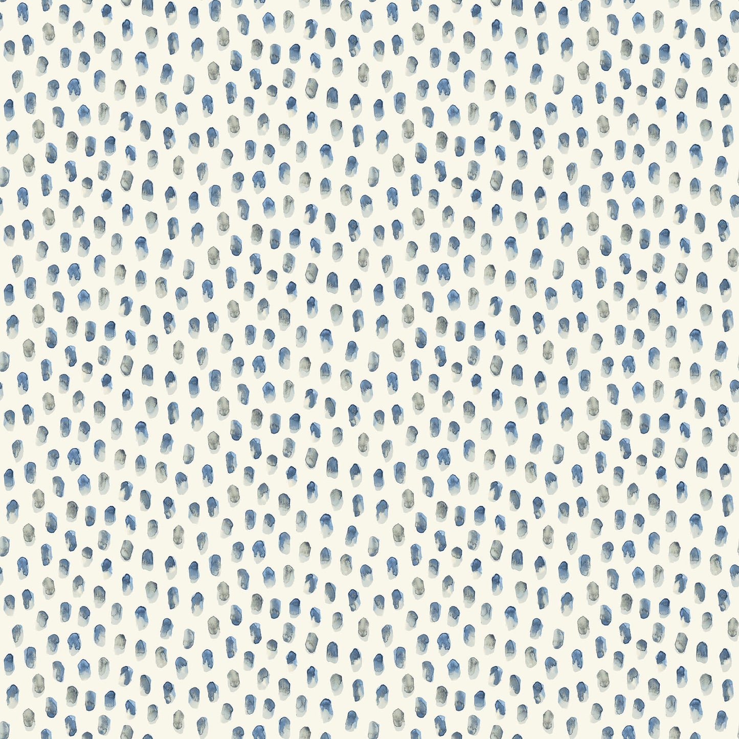 Chesapeake Blue Heron Sand Drips Painted Dots Wallpaper - Blue